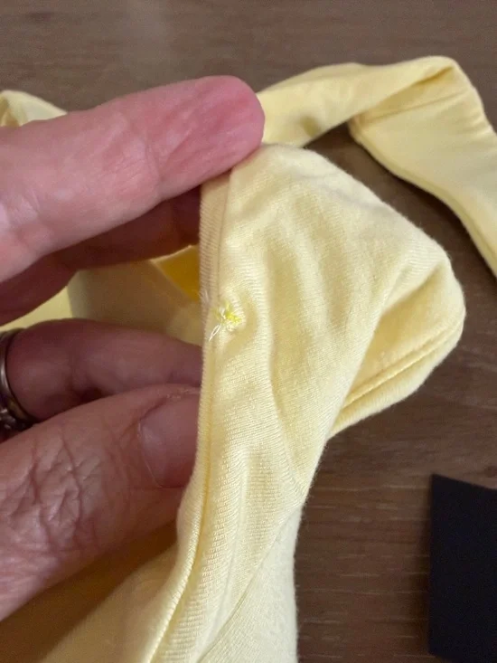 H:ours Yellow One-Shoulder Thong Bodysuit (Sold at Revolve) - Picture 8 of 8